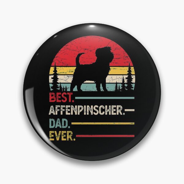 Item preview, Vintage Best Affenpinscher Dad Ever designed and sold by rafaeltto.