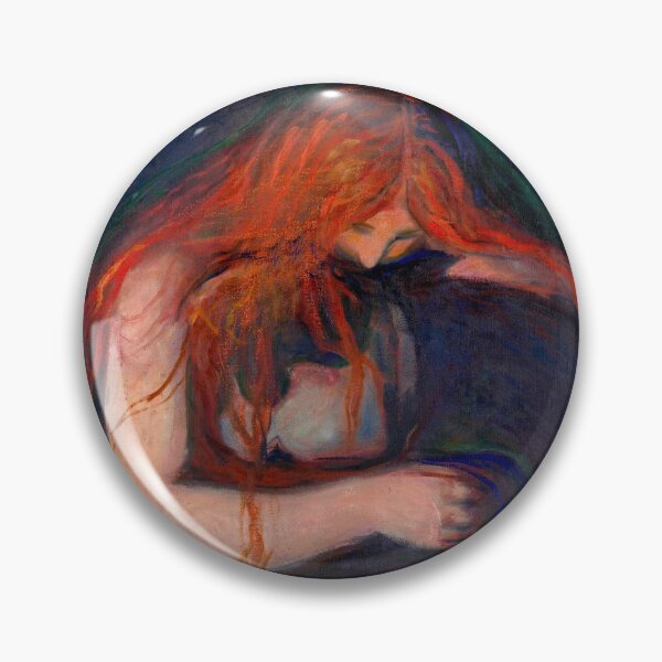 Artikelvorschau, Liebe und Schmerz (Vampir) Edvard Munch Painting entworfen und verkauft von VintageArchive.