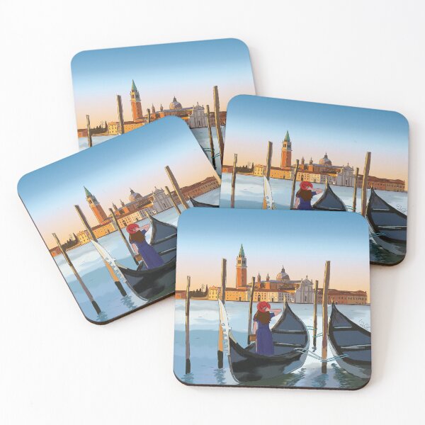 Aperçu de l'œuvre Venise, Venezia, Italie, Gondole créée et vendue par LStranoGraphics.
