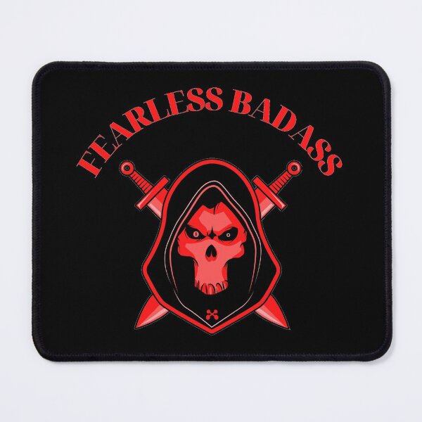Item preview, Fearless Badass Red designed and sold by Zip-Zup.
