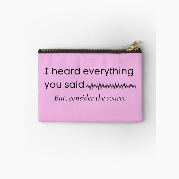Item preview, I heard everything you said designed and sold by MarkBaret1.
