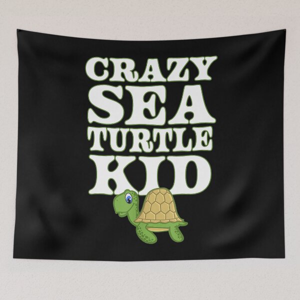 Item preview, Crazy Sea Turtle Kid - Sea turtles awareness designed and sold by richardmatthew.