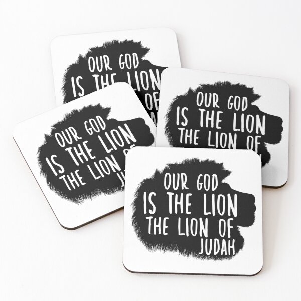 Item preview, Our God the Lion of Judah in black designed and sold by Simply-Redeem.