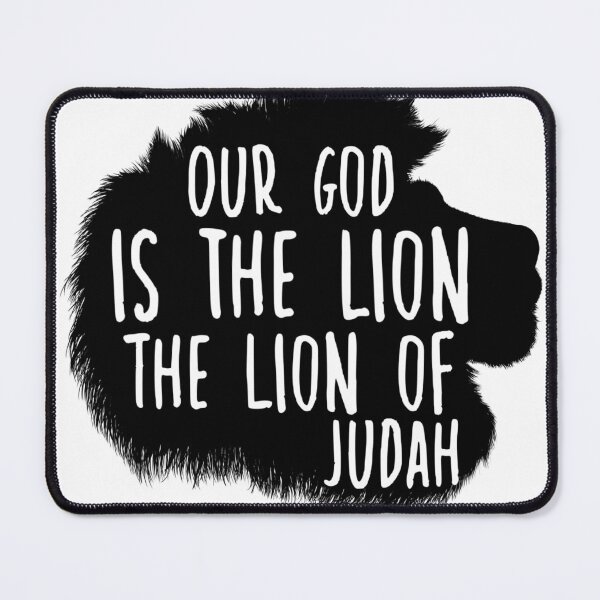 Item preview, Our God the Lion of Judah in black designed and sold by Simply-Redeem.