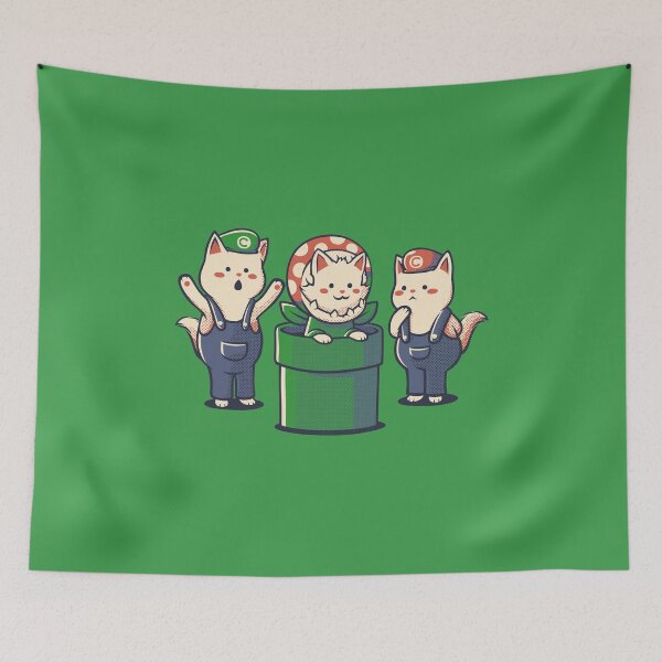 Item preview, Italian Plumber Cats by Tobe Fonseca designed and sold by Tobe Fonseca®.