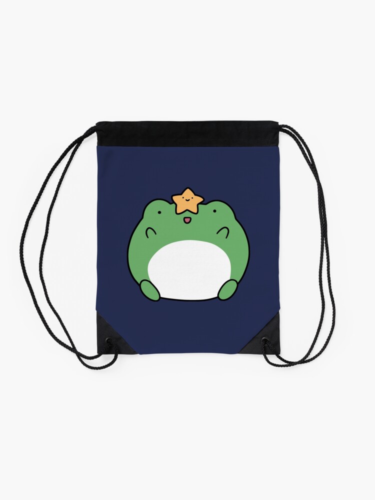 Alternate view of Star Frog Drawstring Bag