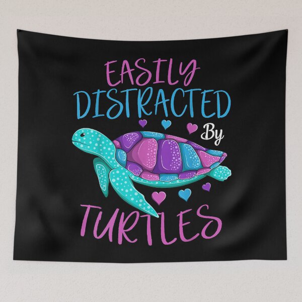 Item preview, Easily Distracted By Turtles designed and sold by richardmatthew.