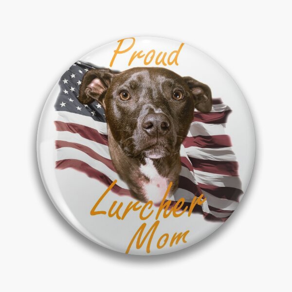 Item preview, Proud Lurcher Mom - US Flag   designed and sold by SadSacDesigns.