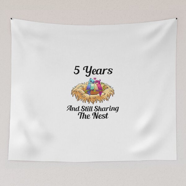Item preview, 5th Anniversary Gift Still Sharing The Nest Marriage designed and sold by keendeals.