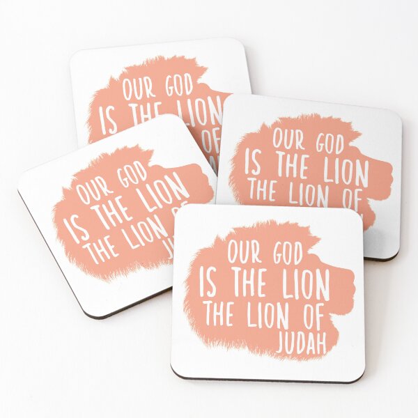 Item preview, Our God the Lion of Judah in Orange designed and sold by Simply-Redeem.