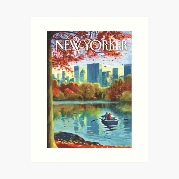 Travel The New Yorker Poster Art Print