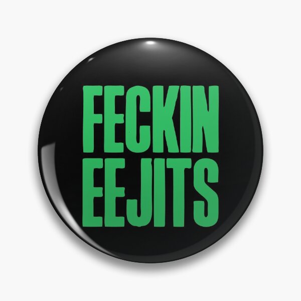 Item preview, Feckin Eejits Funny - Irish Insults designed and sold by HROC.