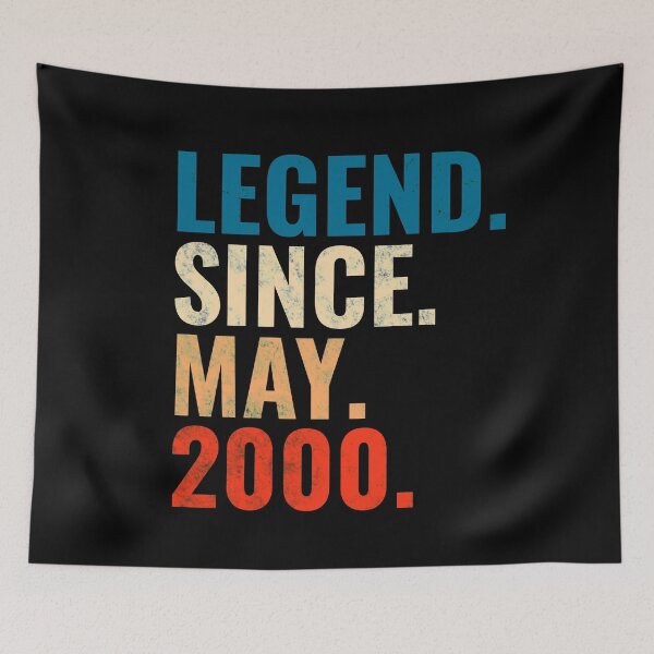 Item preview, Legend Since May 2000 Retro Vintage designed and sold by Teelogic.