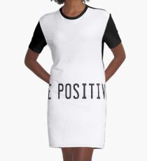 B+ Be Positive Graphic T-Shirt Dress