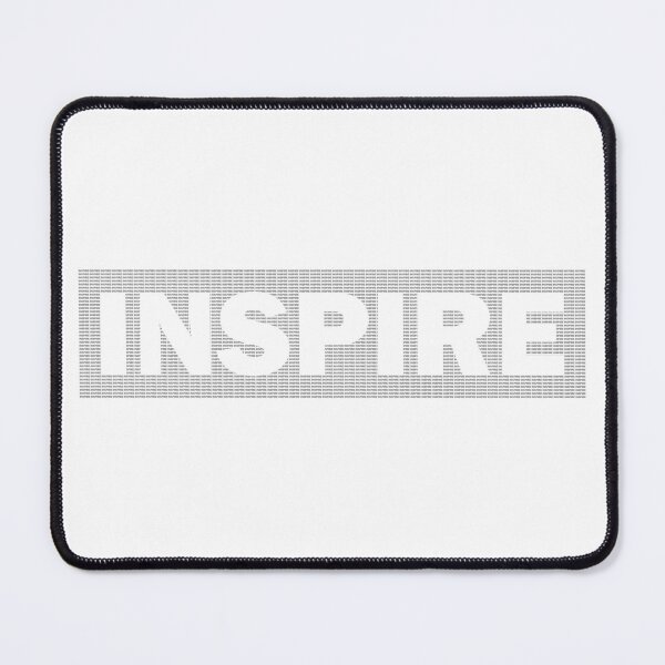Item preview, Inspire Text White designed and sold by InventorsCave.