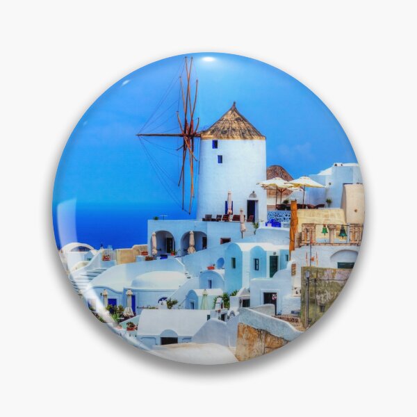 Item preview, Oia Windmill Santorini designed and sold by Paul Thompson Photography.