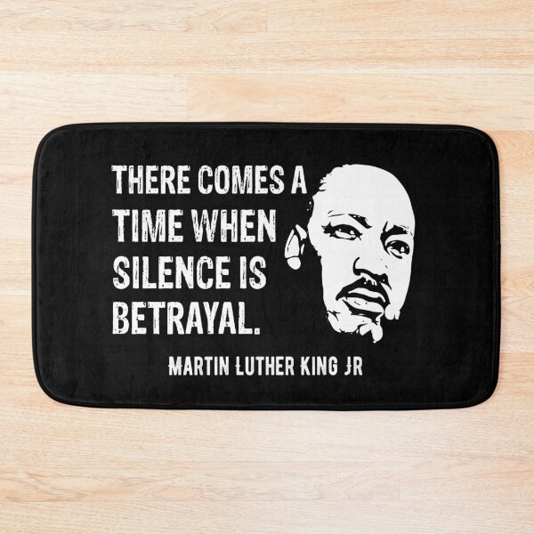 Item preview, MLK Martin Luther King Jr There Comes A Time When Silence Is Betrayal - Black History Month  designed and sold by tjred01.