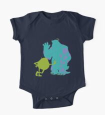 Mike Wazowski and James P. Sullivan (Mike and Sulley) - Monsters Inc One Piece - Short Sleeve