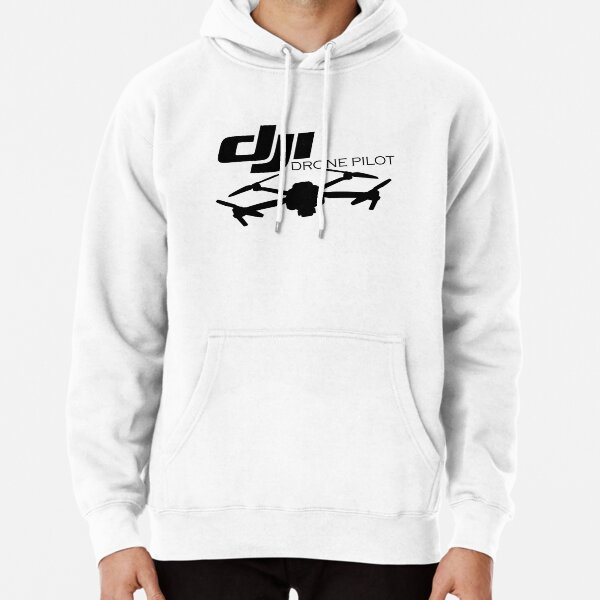 DJI Drone Pilot Essential T-Shirt Sticker black color Pullover Hoodie