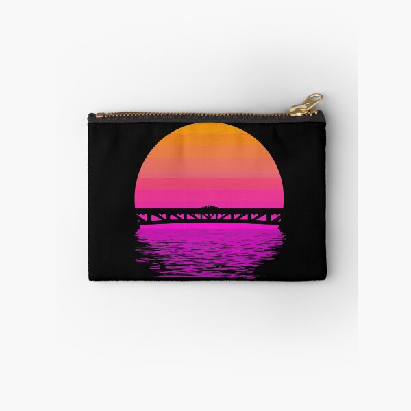 Item preview, Synthwave retrowave sunset sea sun designed and sold by DerNerd.