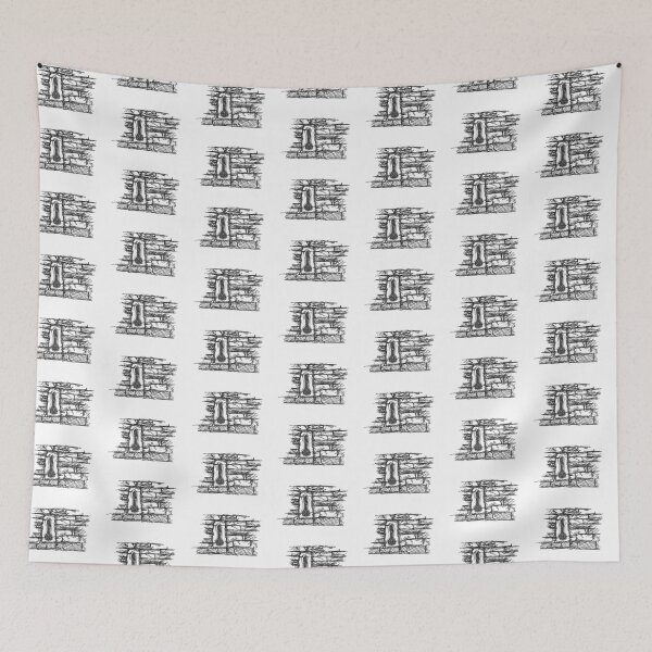 Item preview, medieval stone wall  designed and sold by Alisha wood.
