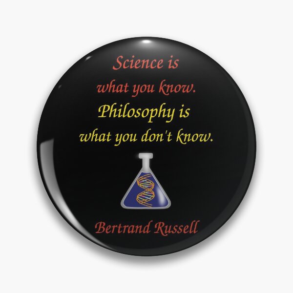 Item preview, Science is what you know. Philosophy is what you don't know Bertrand Russell designed and sold by stuartsemporium.