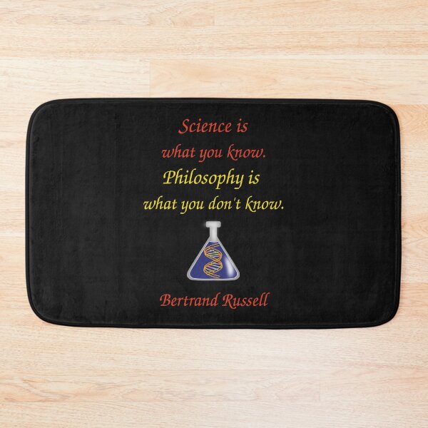 Item preview, Science is what you know. Philosophy is what you don't know Bertrand Russell designed and sold by stuartsemporium.