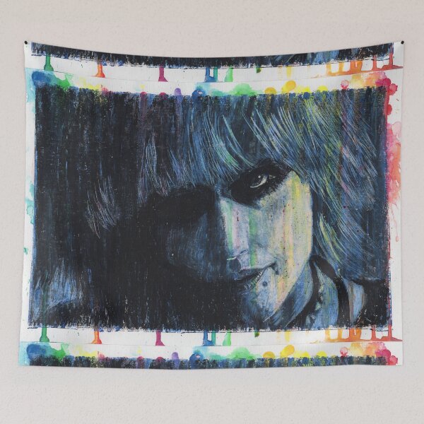 Item preview, Blade Runner - Pris - Hand Drawn Oil and Ink Portrait designed and sold by HRHildebrand.
