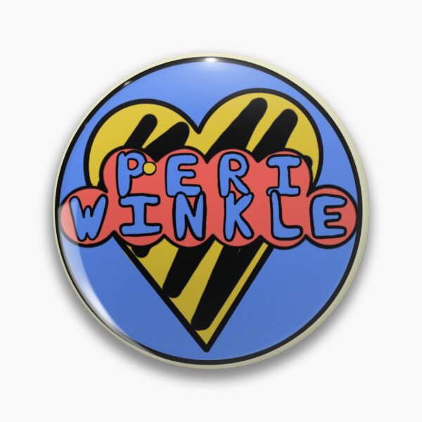 Item preview, Heart and Text Logo Orange/Blue Peri Winkle designed and sold by periwinkledrag.