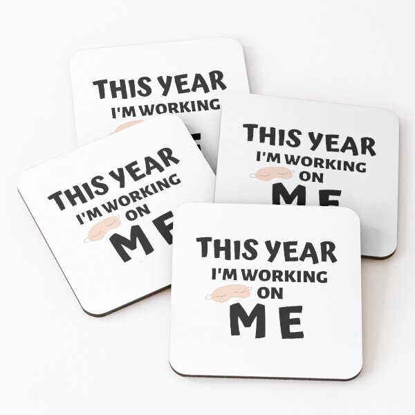 Item preview, THIS YEAR IM WORKING ON ME designed and sold by AlfaEcho.