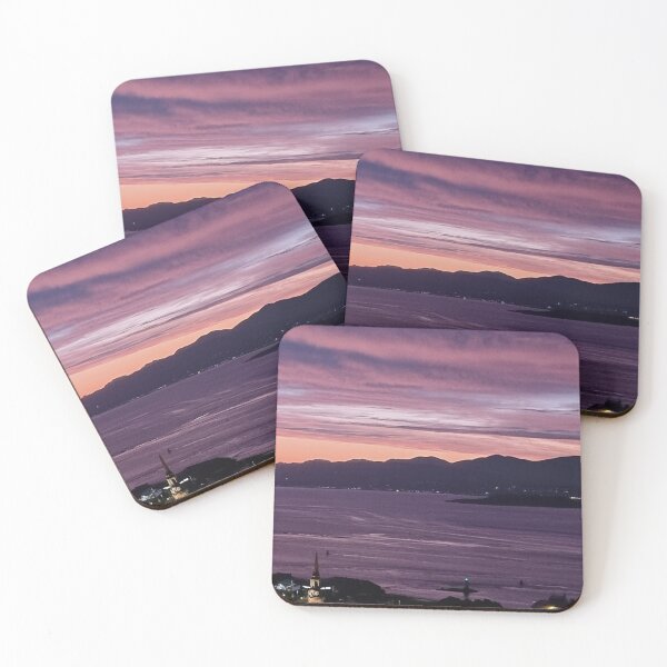Artikelvorschau, Sonnenuntergang in Port Glasgow entworfen und verkauft von PortPrints.