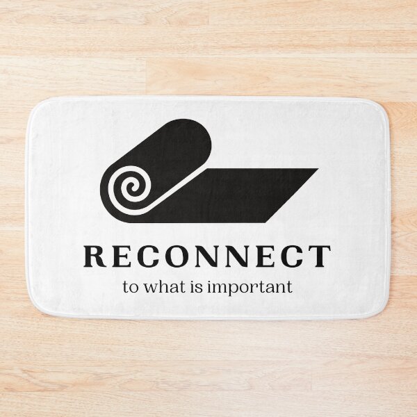 Item preview, Reconnect to Your Yoga Mat designed and sold by EqualsFun.