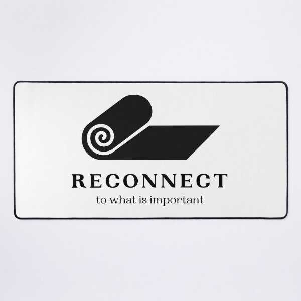 Item preview, Reconnect to Your Yoga Mat designed and sold by EqualsFun.