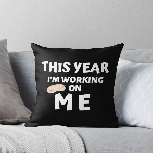 Item preview, THIS YEAR IM WORKING ON ME designed and sold by AlfaEcho.
