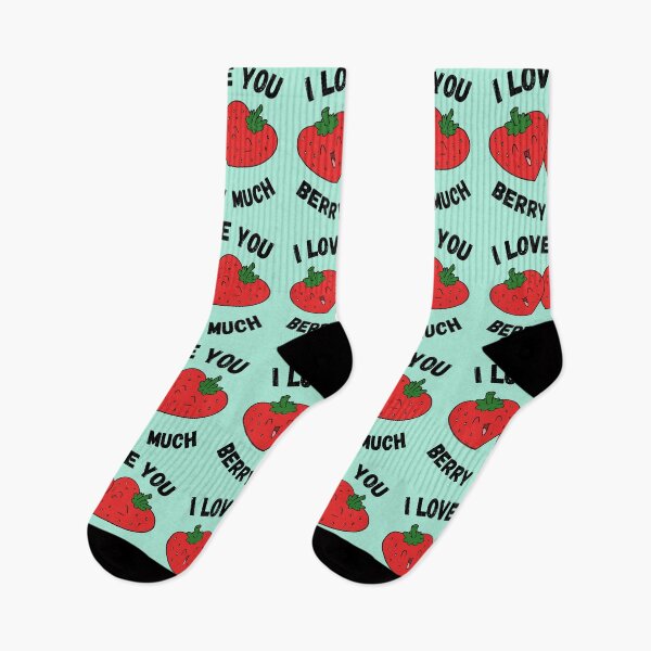 Item preview, I Love You Berry Much designed and sold by stickmeok.