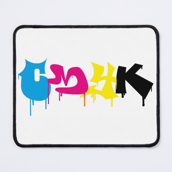 Item preview, CMYK Graffiti designed and sold by BlooMoo.