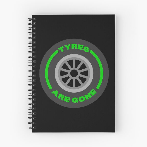 Item preview, Tyres are Gone ! (Green) designed and sold by F1TwoTee.
