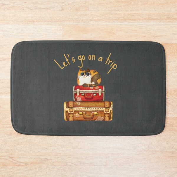 Item preview, Going on a trip with your cat designed and sold by LamaraK.