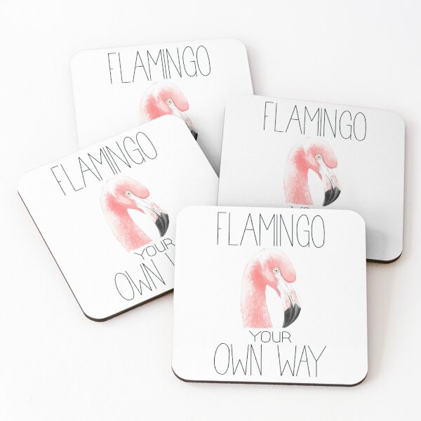 Item preview, Flamingo Your Own Way designed and sold by LauraWolfArtist.