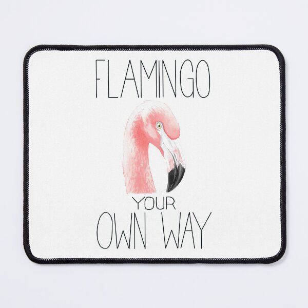 Item preview, Flamingo Your Own Way designed and sold by LauraWolfArtist.