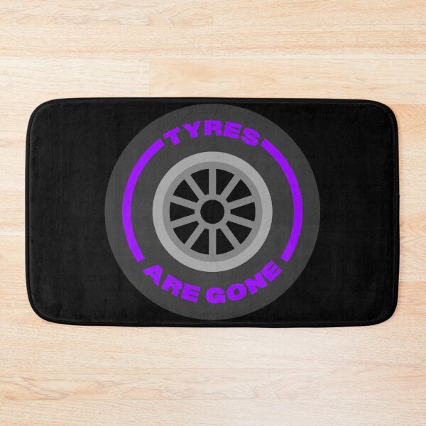 Item preview, Tyres are Gone ! (Purple) designed and sold by F1TwoTee.