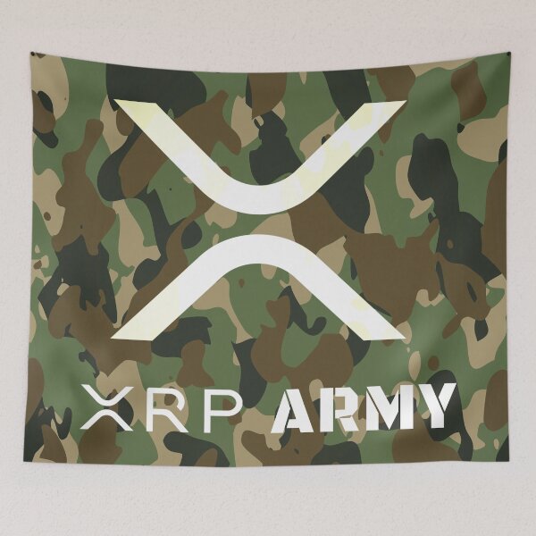 Item preview, XRP Army Fans Design Art designed and sold by BigBoyFunky.