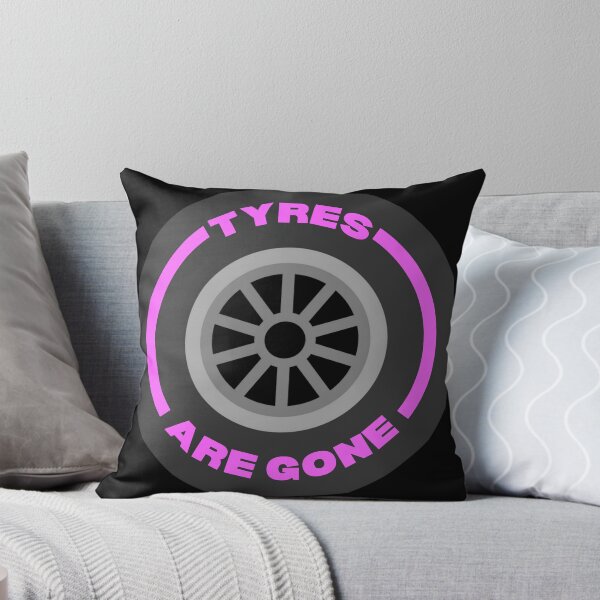 Item preview, Tyres are Gone ! (Pink) designed and sold by F1TwoTee.