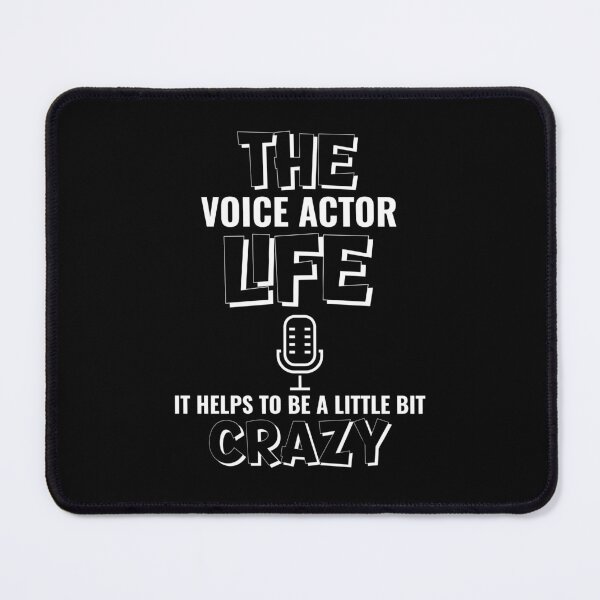 Item preview, Voice Over Artist Crazy Life darker version designed and sold by Salkian.