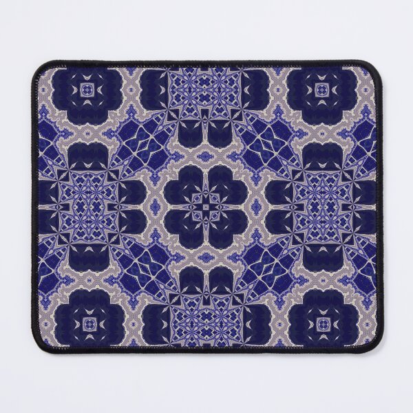 Item preview, Sometsuke Cobalt by Jenny Meehan Abstract Tiled Pattern 4 designed and sold by Jenny Meehan Art Prints and Patterns  .