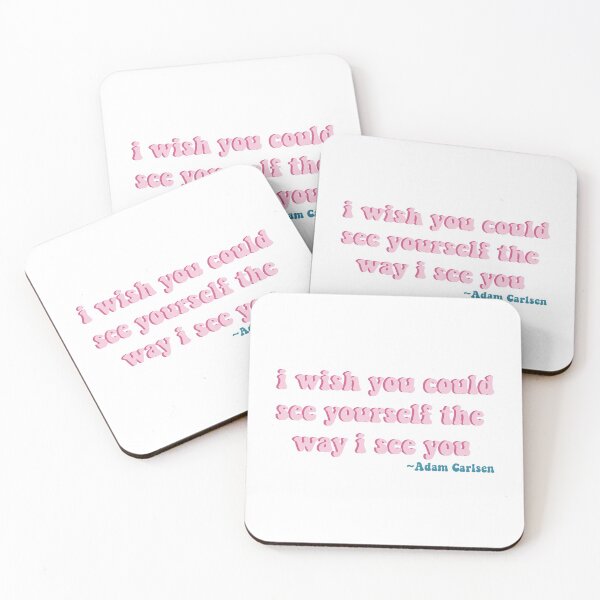 Item preview, pink i wish you could see yourself the way i see you  designed and sold by Bella  Jade.