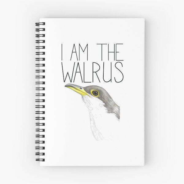 Item preview, I am the Walrus Cuckoo G'joob (Yellow-billed Cuckoo) designed and sold by LauraWolfArtist.