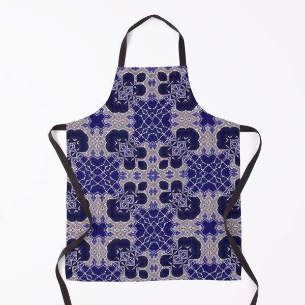 Item preview, Sometsuke Cobalt by Jenny Meehan Abstract Tiled Pattern 5 designed and sold by Jenny Meehan Art Prints and Patterns .