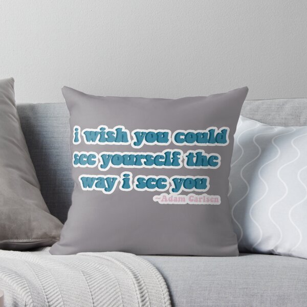 Item preview, blue i wish you could see yourself the way i see you  designed and sold by Bella  Jade.
