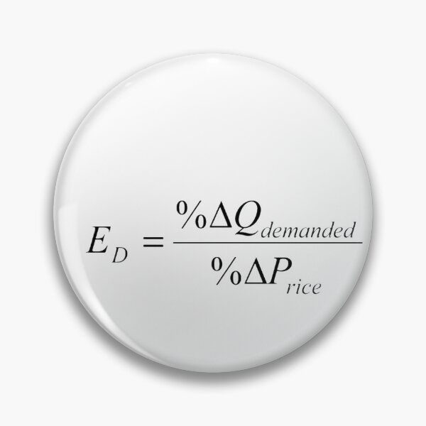 Item preview, the Elasticity of Demand Equation designed and sold by mylittlepet.